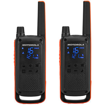 Statie radio Statie radio PMR portabila Motorola TALKABOUT T82 set cu 2 buc