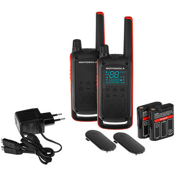 Statie radio Statie radio PMR portabila Motorola TALKABOUT T82 set cu 2 buc