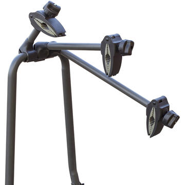 Suport biciclete PNI GO3 cu lampi spate pentru 3 biciclete cu prindere pe carligul de remorcare
