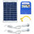 Sistem solar fotovoltaic PNI GreenHouse H01 30W cu acumulator 12V/7Ah, USB/Radio/MP3, 2 becuri LED