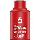 Wera Cyclops socket wrench bit 6x46 - 8790 B VDE, insulated, with 3/8 