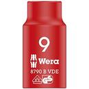 Wera Cyclops socket wrench bit 9x46 - 8790 B VDE, insulated, with 3/8 
