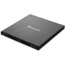 Verbatim External slimline, Blu-ray burner (black, USB 3.1 Gen 1 (type-C))