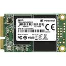 Transcend  230S 64 GB mSATA, Solid State Drive (SATA 6 Gb / s, mSATA)