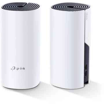 Router wireless TP-LINK Deco P9(2-pack) AC1200 + AV1000 Dual-band Gigabit Ethernet