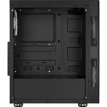 Carcasa Aerocool Python, tower case (black, Tempered Glass)