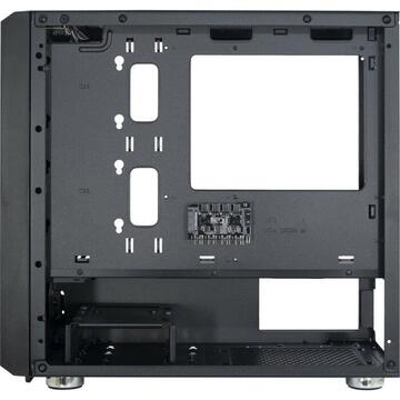 Carcasa Inter-Tech X-3601 Impulse, glass window (88881326)