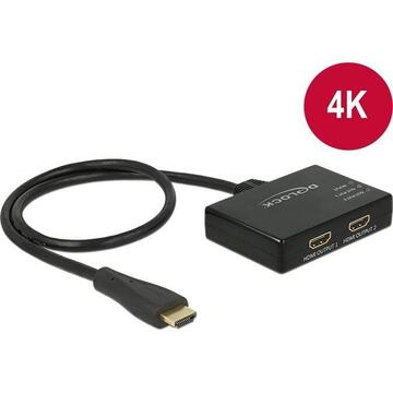 DeLOCK Splitter 1xHDMI in>2xHDMI 4K