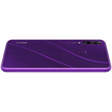 Smartphone Telefon mobil Huawei Y6P, Dual SIM, 64GB, 4G, Phantom Purple