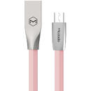 Mcdodo Mcdodo Cablu Zn-Link Silver MicroUSB Pink (1.5m, 2.4A max)-T.Verde 0.1 lei/buc