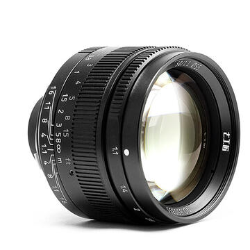 Obiectiv foto DSLR Obiectiv 7Artisans 50mm F1.1 negru pentru Leica M-mount