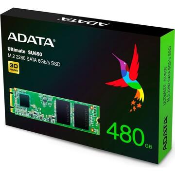 SSD Adata SU650 480GB, SATA3, M.2