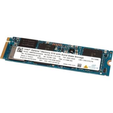 SSD Intel Optane Memory H10 32GB + 512GB, solid state drive (PCIe 3.0 x4 NVMe, M.2 22 x 80mm)