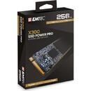 EMTEC X300 Power Pro 256 GB, Solid State Drive M.2 2280, NVMe PCIe Gen 3.0 x4