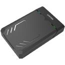UNITEK UNITEK Y-3035 storage drive enclosure 2.5/3.5" HDD/SSD enclosure Black