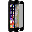 Devia Devia Folie Sticla Privacy Full iPhone 8 / 7 Black (0.26mm, 9H)
