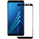 Eiger Eiger Folie Sticla 3D Edge to Edge Samsung Galaxy A6 (2018) Clear Black (0.33mm, 9H, perfect fit, curved, oleophobic)
