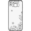 Devia Husa Silicon Joyous Samsung Galaxy S8 Plus G955 Silver (Cristale Swarovski�, electroplacat)
