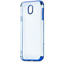 Meleovo Meleovo Husa Silicon Flash Soft II Samsung Galaxy J5 (2017) Blue 360 (transparent cu margini electroplacate)