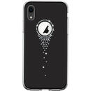 Devia Carcasa Angel Tears iPhone XR Black (cu cristale, protectie 360�)