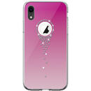 Devia Carcasa Angel Tears iPhone XR Gradual Rose Red (cu cristale, protectie 360�)