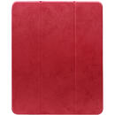 Comma Comma Husa Leather Case iPad Pro 11 inch Red (pencil slot)
