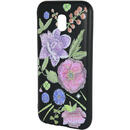 Just Must Just Must Husa Silicon Printed Embroidery Samsung Galaxy J5 (2017) Flowers