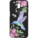 Just Must Just Must Husa Silicon Printed Embroidery Samsung Galaxy J6 Plus Colibri