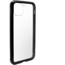 Meleovo Meleovo Carcasa Magnetica Dual Glass iPhone 11 Pro Black (protectie 360� din 2 piese cu inchidere magnetica)