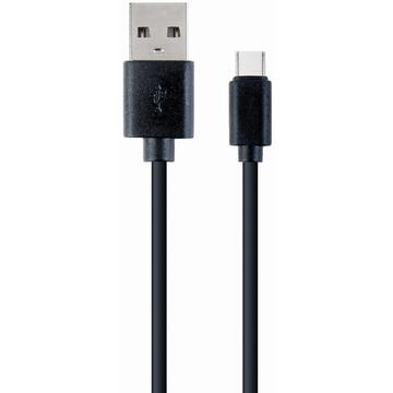 Gembird USB 2.0 AM to Type-C cable (AM/CM), 1m, black