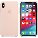 Apple iPhone XS Max Silicone Case Sand Roz
