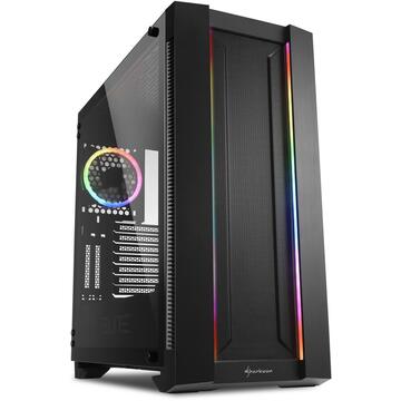 Carcasa Sharkoon ELITE SHARK CA200M, big-tower case (black, Tempered Glass)