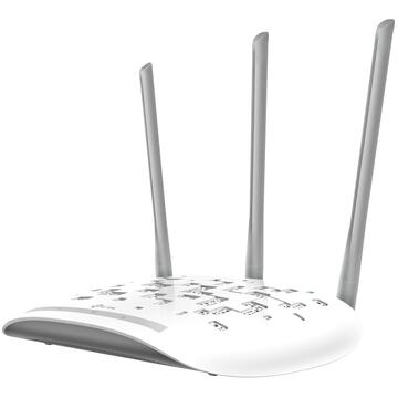 TP-LINK 450Mbps, port 10/100Mbps, 3 antene externe, pasiv PoE