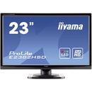 Monitor LED iiYama ProLite E2382HSD, 23 Inch Full HD, VGA, DVI