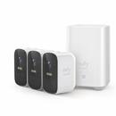 eufy Kit supraveghere video eufyCam 2C Security wireless, HD 1080p, IP67, Nightvision, 3 camere video