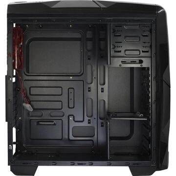 Carcasa Inter-Tech K1 - black window