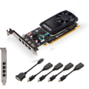 PNY Quadro P1000 PCI-Express 3.0 x16 LP 4GB GDDR5 128bit 4x Mini DP 1.4