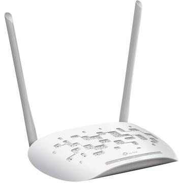 TP-LINK TL-WA801N wireless  300Mbps, port 10/100Mbps, 2 antene externe, pasiv PoE, 2T2R, Client, Universal/ WDS Repeater, wireless Bridge, WPA/WPA2, QSS