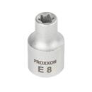 Proxxon Industrial Cheie tubulara cu prindere 3/8", profil Torx E8