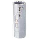 Proxxon Industrial Cheie tubulara pentru bujii, 14mm cu prindere 3/8"