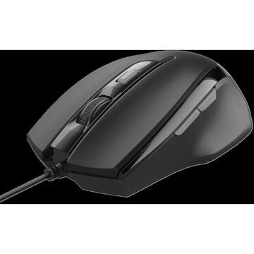 Mouse Trust Voca Comfort, USB, Black