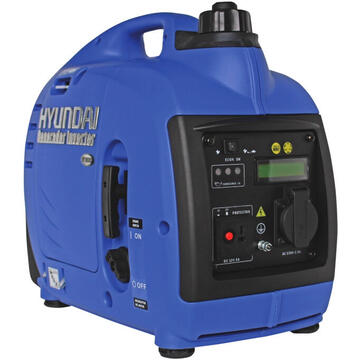 Generator de curent tip inverter Hyundai HY1000Si 1.8CP, 1kW, 2.1l, monofazat