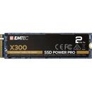 EMTEC X300 Power Pro 2 TB M.2 2280, NVMe PCIe Gen 3.0 x4