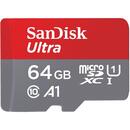 SanDisk SDSQUA4-064G-GN6IA memory card 64 GB MicroSDXC Class 10 UHS-I