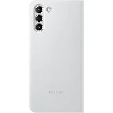 Husa Samsung S21 Plus Smart LED View Cover (EE) Light Gray