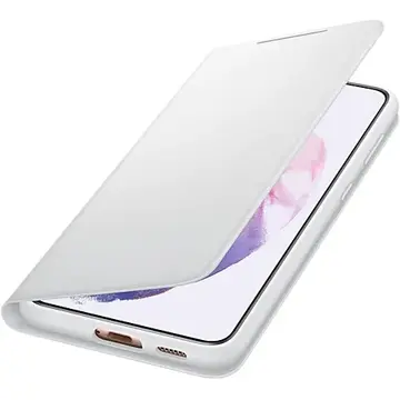 Husa Samsung S21 Plus Smart LED View Cover (EE) Light Gray