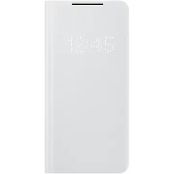 Husa Samsung S21 Plus Smart LED View Cover (EE) Light Gray