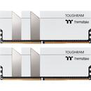 Thermaltake Thermaltake DDR4 - 16 GB -4000 - CL - 19 - Dual kit, TOUGHRAM (white / silver, R020D408GX2-4000C19A)