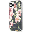 Guess Husa Capac Spate Flower Collection Navy Albastru APPLE iPhone 11 Pro Max