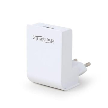 Incarcator de retea Energenie 1 x USB, 2.1A, Alb, EG-UC2A-02-W